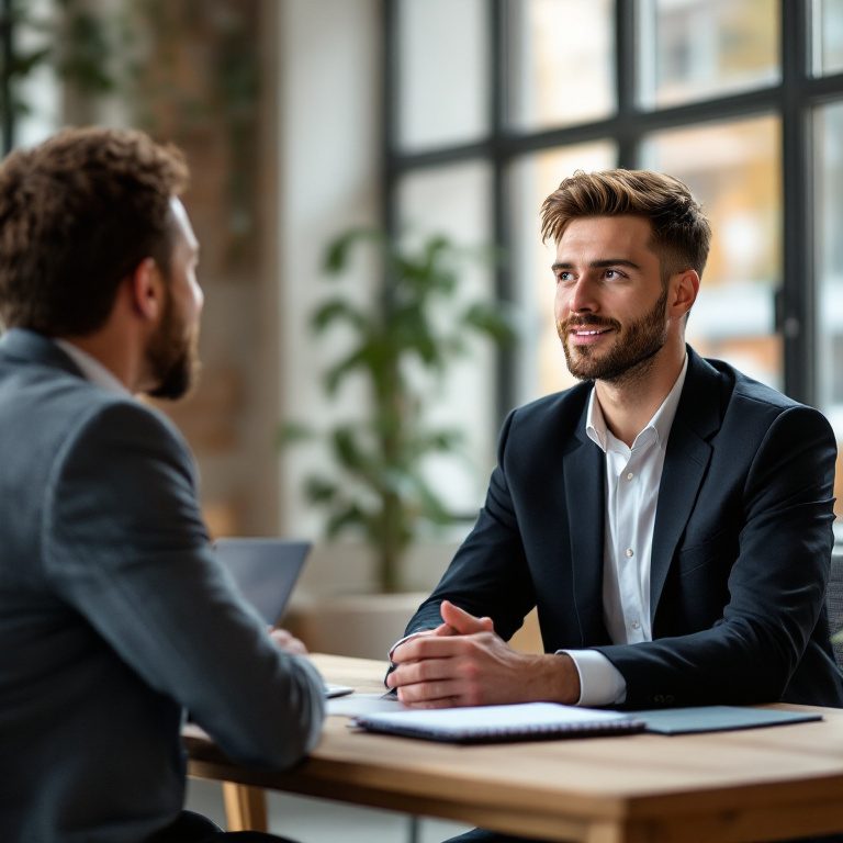 Führungskräfte-Coaching Coachinggespräch mit Führungskräften